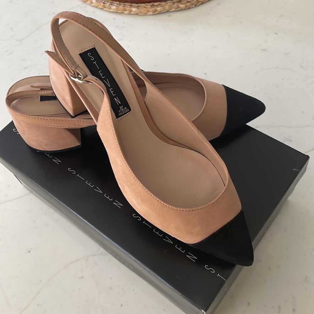 Steve Madden Agent Slingback Heels size 8